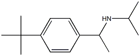 [1-(4-tert-butylphenyl)ethyl](propan-2-yl)amine 化学構造式