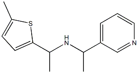 [1-(5-methylthiophen-2-yl)ethyl][1-(pyridin-3-yl)ethyl]amine|