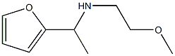 [1-(furan-2-yl)ethyl](2-methoxyethyl)amine Structure