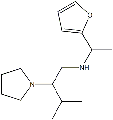  [1-(furan-2-yl)ethyl][3-methyl-2-(pyrrolidin-1-yl)butyl]amine