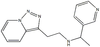  [1-(pyridin-3-yl)ethyl](2-{[1,2,4]triazolo[3,4-a]pyridin-3-yl}ethyl)amine