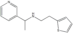 [1-(pyridin-3-yl)ethyl][2-(thiophen-2-yl)ethyl]amine,,结构式