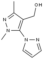  [1,3-dimethyl-5-(1H-pyrazol-1-yl)-1H-pyrazol-4-yl]methanol