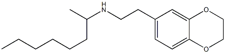 [2-(2,3-dihydro-1,4-benzodioxin-6-yl)ethyl](octan-2-yl)amine Structure