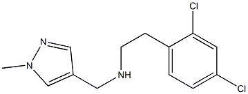 [2-(2,4-dichlorophenyl)ethyl][(1-methyl-1H-pyrazol-4-yl)methyl]amine Structure