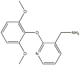 [2-(2,6-dimethoxyphenoxy)pyridin-3-yl]methylamine|