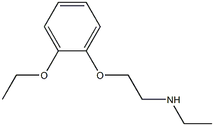 [2-(2-ethoxyphenoxy)ethyl](ethyl)amine Structure