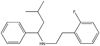 [2-(2-fluorophenyl)ethyl](3-methyl-1-phenylbutyl)amine