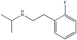 [2-(2-fluorophenyl)ethyl](propan-2-yl)amine Structure