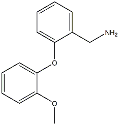 [2-(2-methoxyphenoxy)phenyl]methanamine Structure