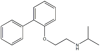 [2-(2-phenylphenoxy)ethyl](propan-2-yl)amine 化学構造式