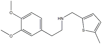 [2-(3,4-dimethoxyphenyl)ethyl][(5-methylthiophen-2-yl)methyl]amine|