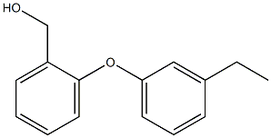 [2-(3-ethylphenoxy)phenyl]methanol 化学構造式