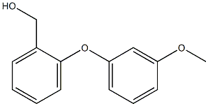 [2-(3-methoxyphenoxy)phenyl]methanol Struktur