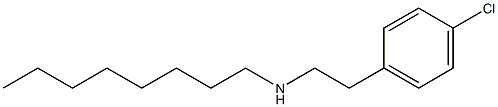 [2-(4-chlorophenyl)ethyl](octyl)amine,,结构式