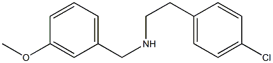 [2-(4-chlorophenyl)ethyl][(3-methoxyphenyl)methyl]amine|