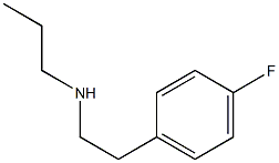 [2-(4-fluorophenyl)ethyl](propyl)amine,,结构式