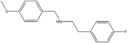 [2-(4-fluorophenyl)ethyl][(4-methoxyphenyl)methyl]amine
