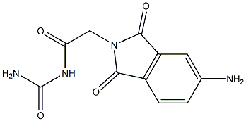 [2-(5-amino-1,3-dioxo-2,3-dihydro-1H-isoindol-2-yl)acetyl]urea