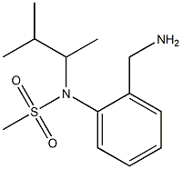  [2-(aminomethyl)phenyl]-N-(3-methylbutan-2-yl)methanesulfonamide