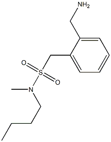 [2-(aminomethyl)phenyl]-N-butyl-N-methylmethanesulfonamide