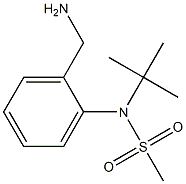 [2-(aminomethyl)phenyl]-N-tert-butylmethanesulfonamide