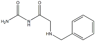 [2-(benzylamino)acetyl]urea 化学構造式