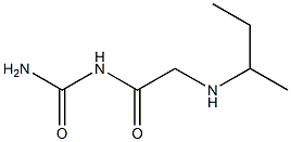 [2-(butan-2-ylamino)acetyl]urea|