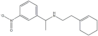 [2-(cyclohex-1-en-1-yl)ethyl][1-(3-nitrophenyl)ethyl]amine