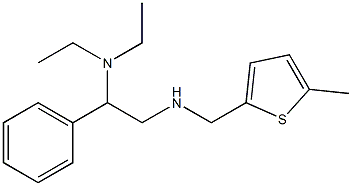 [2-(diethylamino)-2-phenylethyl][(5-methylthiophen-2-yl)methyl]amine|