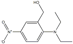 [2-(diethylamino)-5-nitrophenyl]methanol 化学構造式