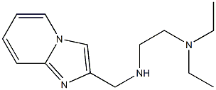 [2-(diethylamino)ethyl]({imidazo[1,2-a]pyridin-2-ylmethyl})amine 化学構造式