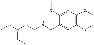 [2-(diethylamino)ethyl][(2,4,5-trimethoxyphenyl)methyl]amine