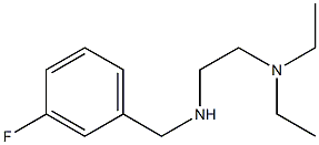 [2-(diethylamino)ethyl][(3-fluorophenyl)methyl]amine|