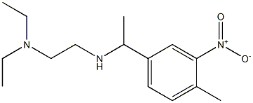  [2-(diethylamino)ethyl][1-(4-methyl-3-nitrophenyl)ethyl]amine