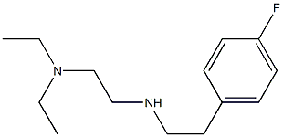 [2-(diethylamino)ethyl][2-(4-fluorophenyl)ethyl]amine Structure