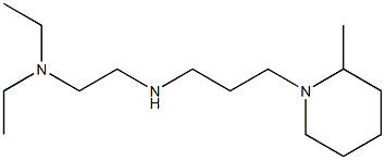 [2-(diethylamino)ethyl][3-(2-methylpiperidin-1-yl)propyl]amine Structure
