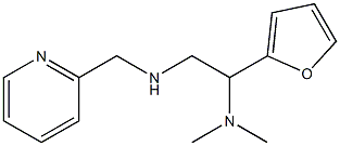 [2-(dimethylamino)-2-(furan-2-yl)ethyl](pyridin-2-ylmethyl)amine 化学構造式