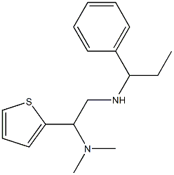 [2-(dimethylamino)-2-(thiophen-2-yl)ethyl](1-phenylpropyl)amine