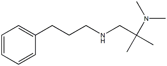 [2-(dimethylamino)-2-methylpropyl](3-phenylpropyl)amine 结构式