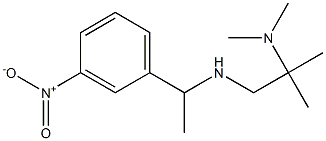 [2-(dimethylamino)-2-methylpropyl][1-(3-nitrophenyl)ethyl]amine|