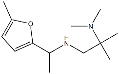 [2-(dimethylamino)-2-methylpropyl][1-(5-methylfuran-2-yl)ethyl]amine Structure
