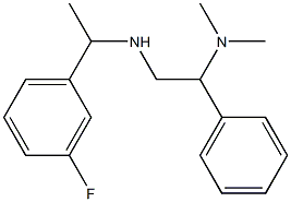 [2-(dimethylamino)-2-phenylethyl][1-(3-fluorophenyl)ethyl]amine