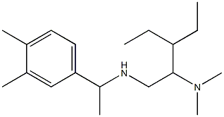 [2-(dimethylamino)-3-ethylpentyl][1-(3,4-dimethylphenyl)ethyl]amine