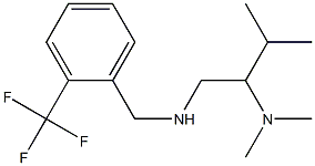[2-(dimethylamino)-3-methylbutyl]({[2-(trifluoromethyl)phenyl]methyl})amine|