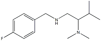 [2-(dimethylamino)-3-methylbutyl][(4-fluorophenyl)methyl]amine