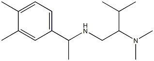 [2-(dimethylamino)-3-methylbutyl][1-(3,4-dimethylphenyl)ethyl]amine 结构式