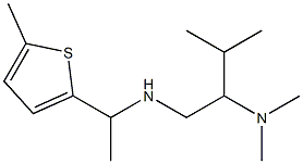 [2-(dimethylamino)-3-methylbutyl][1-(5-methylthiophen-2-yl)ethyl]amine|