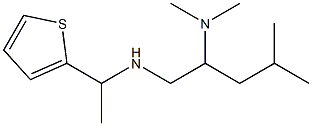  [2-(dimethylamino)-4-methylpentyl][1-(thiophen-2-yl)ethyl]amine