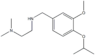  [2-(dimethylamino)ethyl]({[3-methoxy-4-(propan-2-yloxy)phenyl]methyl})amine